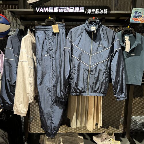 NIKE耐克外套女2024秋季训练运动休闲立领防风夹克 FV7669 FV6305