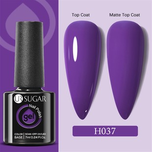 UR SUGAR 7ml Glass Bottle Milky Jelly White Gel Nail Polish