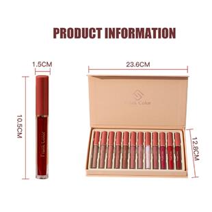 Eight Velvet Matte Lip Glaze Set Lipstick 八只唇釉套装口红