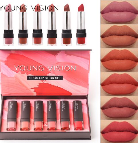 Matte matte matte 6 stick lipstick gift box set 6支口红套装