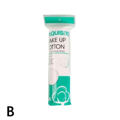 100 Pcs Facial Puff Cotton Pads Disposable Makeup Accessorie