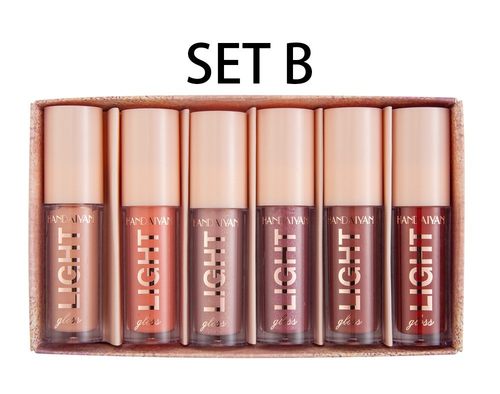 6 lip Gloss set Mirror gloss lip glaze Liquid lacquered唇彩