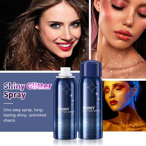 Sparkling powder spray 60ml Star Sparkling spray闪粉喷雾60ml