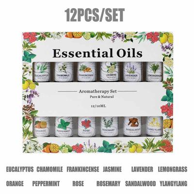 Aromatherapy essential oil set diffuser Gift essential oils