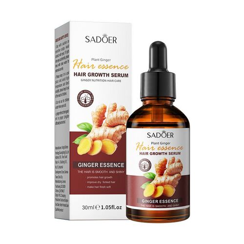 Smoothing hair, anti frizzy ginger repair essence
