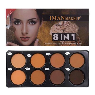 8 Colors Matte Face Foundation Contour Palette Face Makeup P