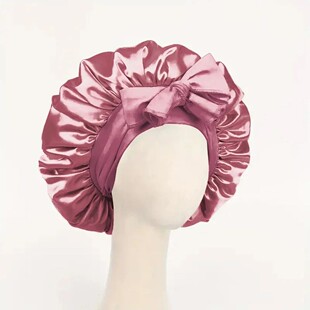 Satin Bonnet Silk Bonnet Bonne For Sleeping Hair Bonnet With
