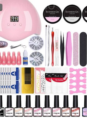 Nail polish UV phototherapy nail polish gel manicure set