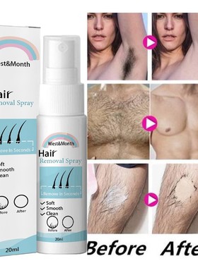 Permanent Hair Removal Spray Painless Hair Remover for Ladie