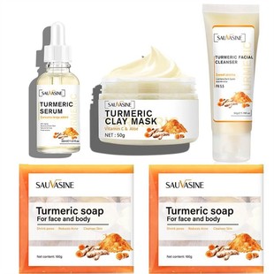 Professional Turmeric Mud Clay Face Mask Whitening Vitamin C