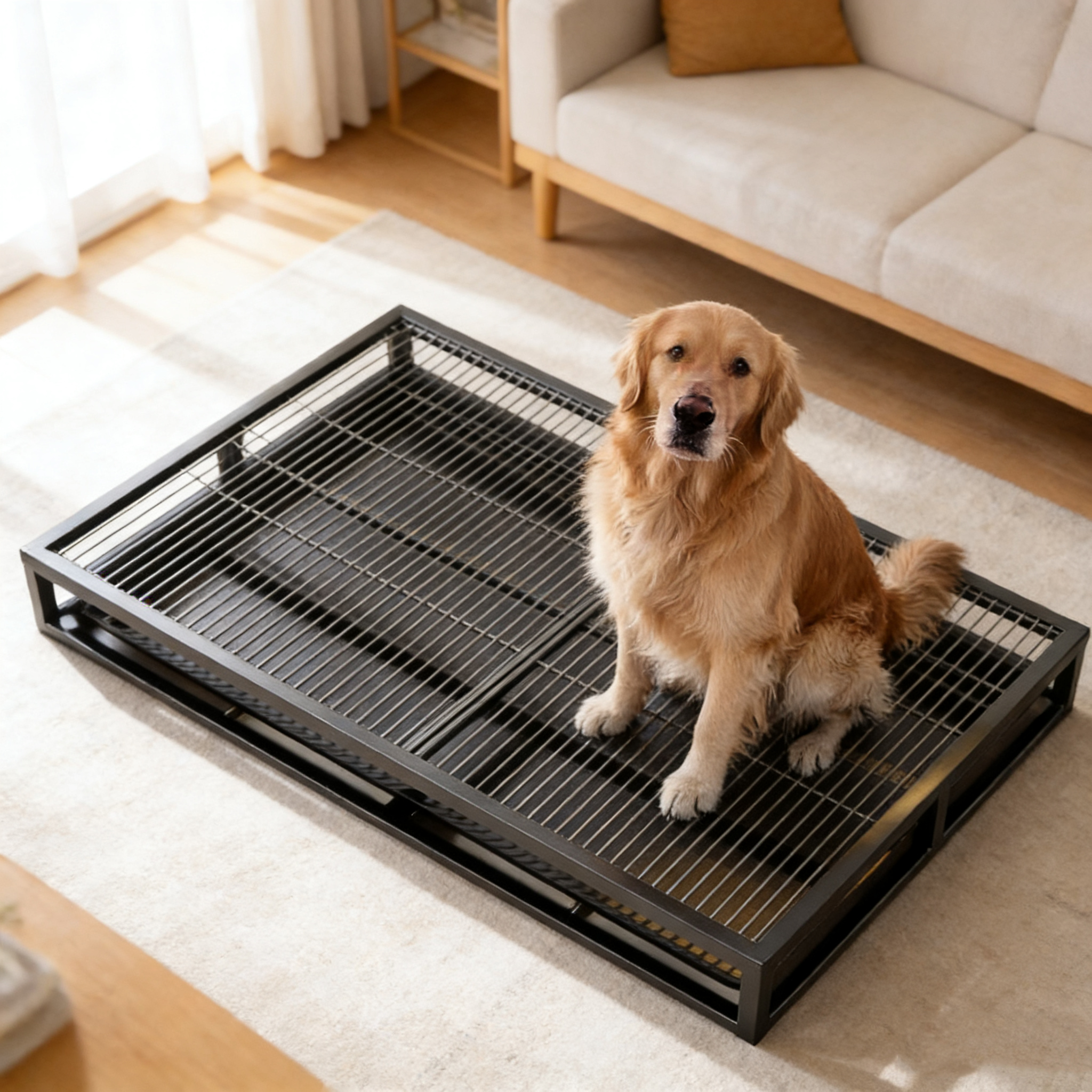 狗厕所大型犬专用狗狗排便神器金毛定点特大号狗尿盆大狗宠物用品