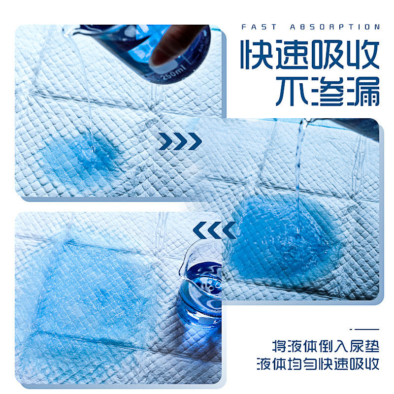 热销狗狗尿垫加厚除臭吸水大号金毛一次性100片宠物尿片止隔尿垫