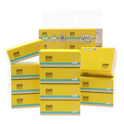 斑布babo纸巾本色竹纤维