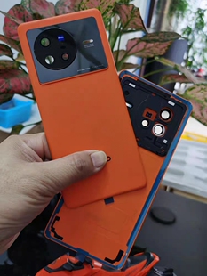 酷峰后盖适用于vivo X80原装玻璃后盖X80Pro原厂手机后壳边框中框