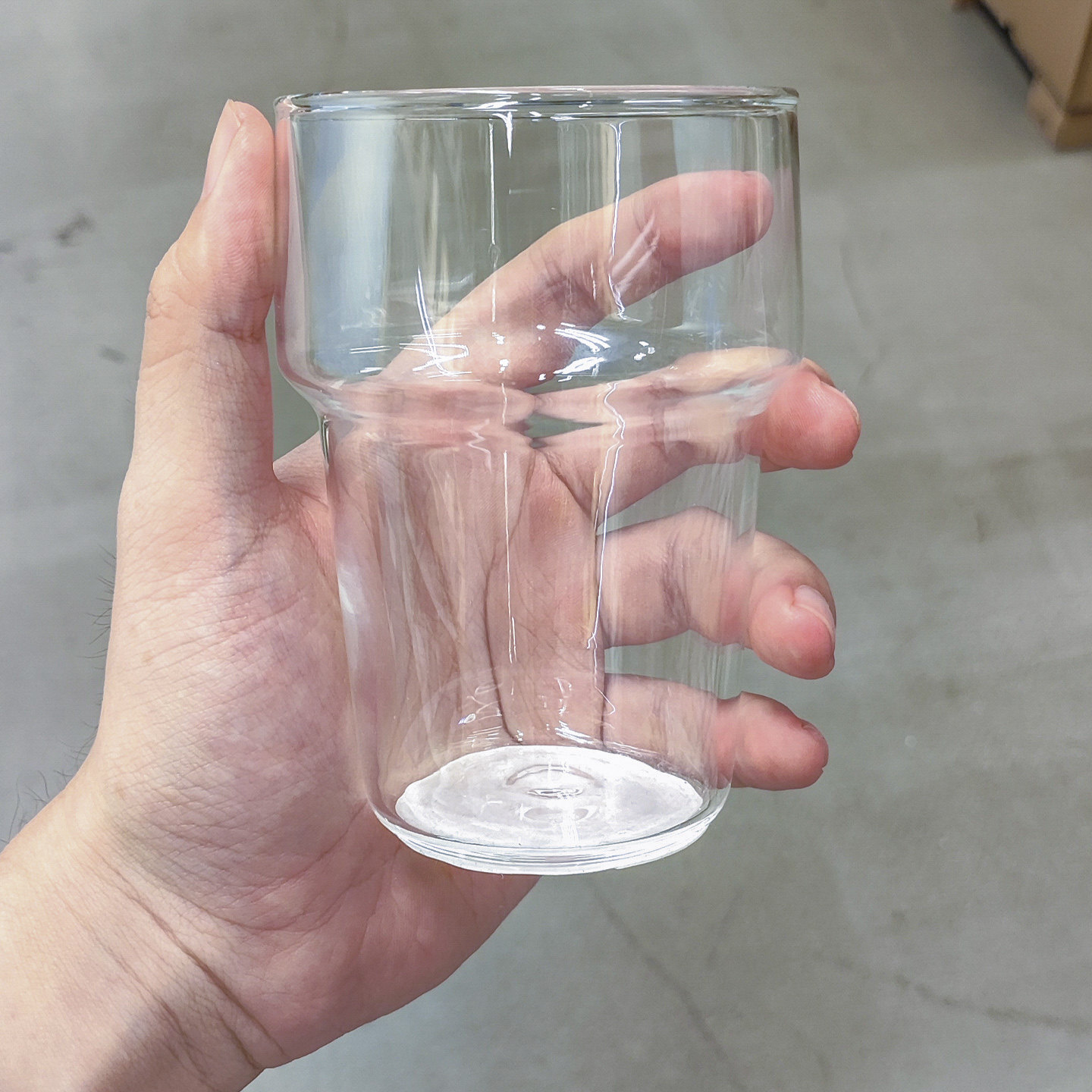 IKEA宜家钢化耐热玻璃杯家用简约