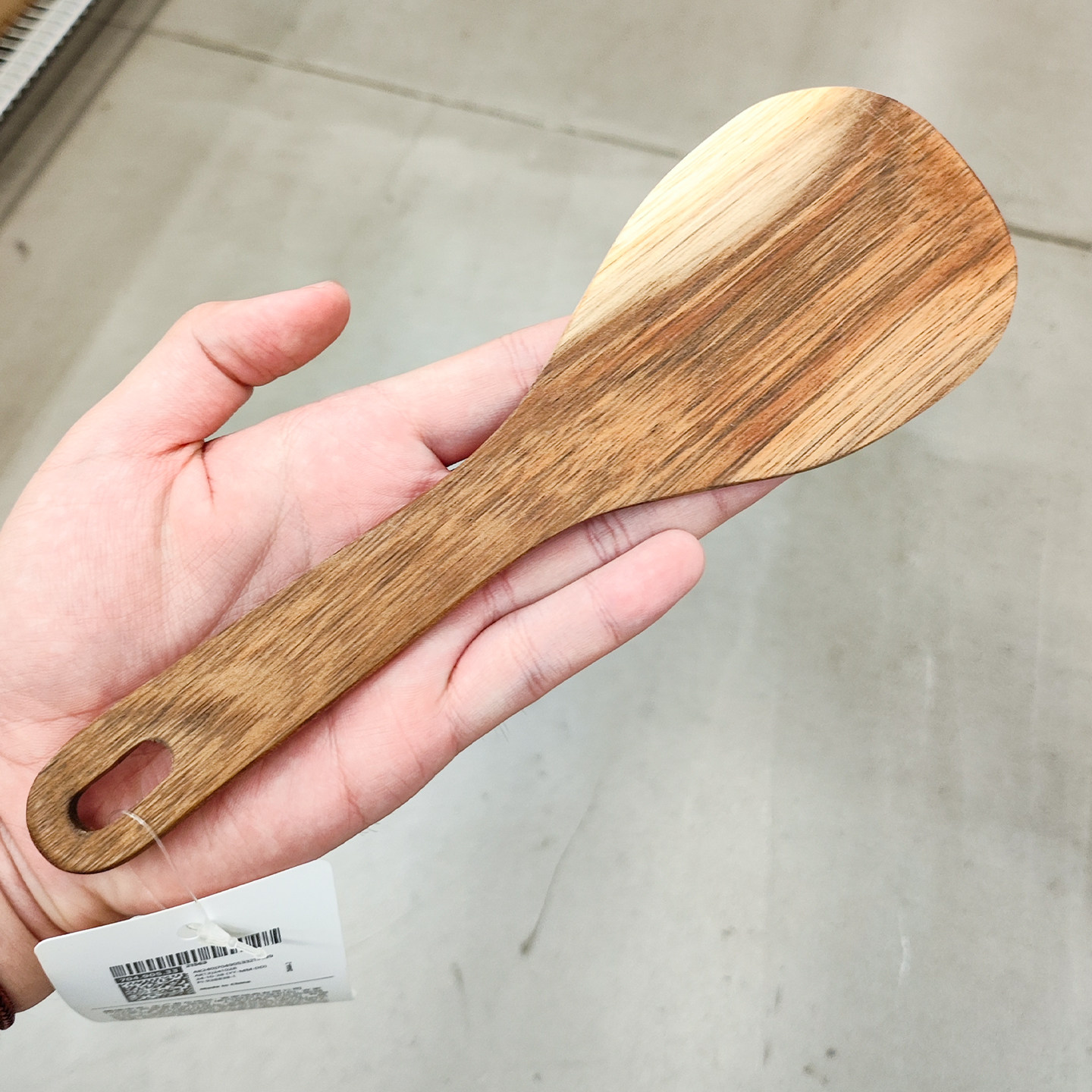 IKEA宜家短柄饭勺家用盛饭防滑