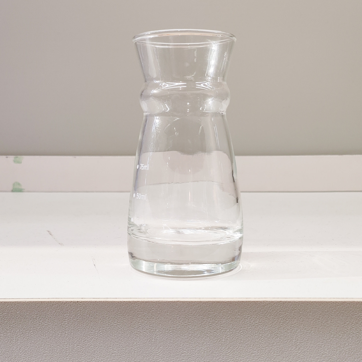 IKEA宜家玻璃酒瓶透明可视有刻度