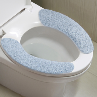 IKEA宜家 思卡文 马桶座圈垫子 防水易剪裁通用毛垫带背胶自粘