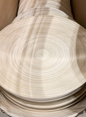 IKEA/宜家竹制装饰盘装饰收纳