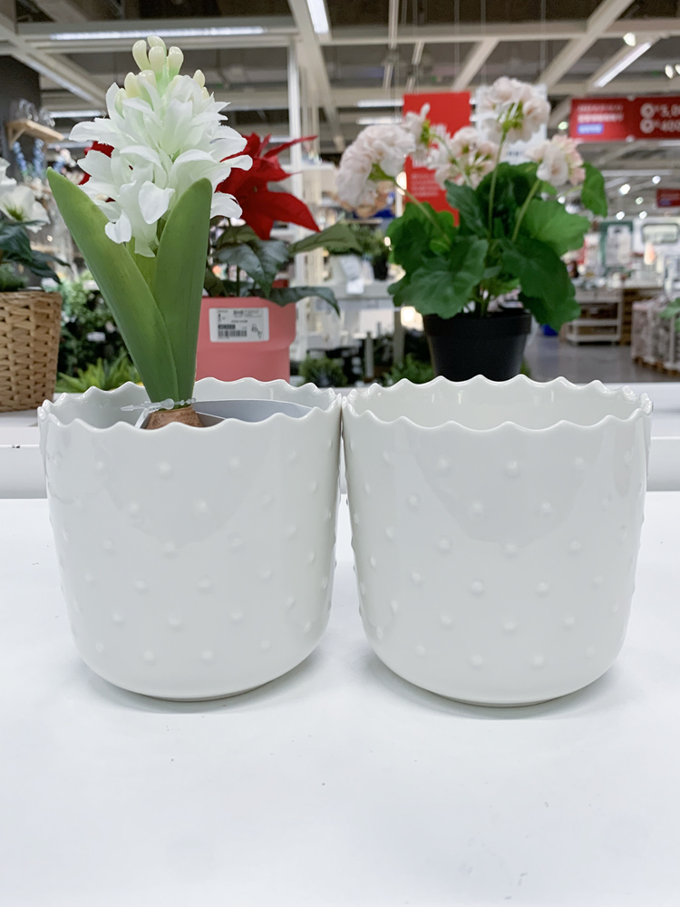 IKEA/宜家装饰用花盆石瓷室内外