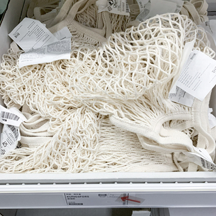 家用果蔬收纳环保反复使用 IKEA 宜家 康福斯收纳网袋 便携购物袋