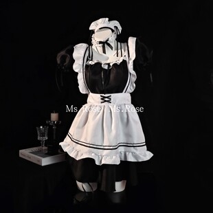 女装 女仆男生装 cos性感制服情调套装 角色扮演睡裙 Rose男仆装