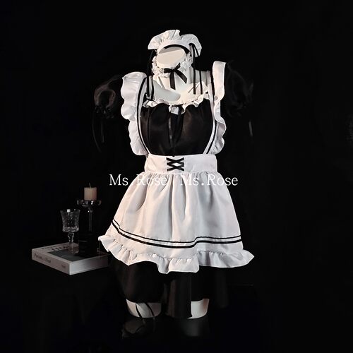 Ms Rose男仆装cos性感制服情调套装女仆男生装女装角色扮演睡裙
