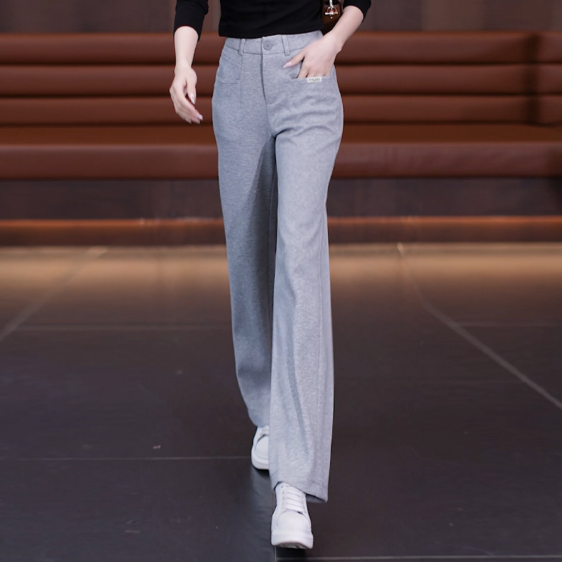 阔腿裤垂感宽松款高腰显瘦长裤子