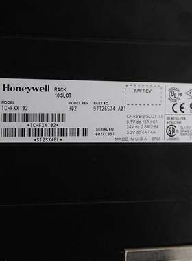 美国Honeywell霍尼韦尔 模拟量输入卡 TC-FPDXX2 现货供应
