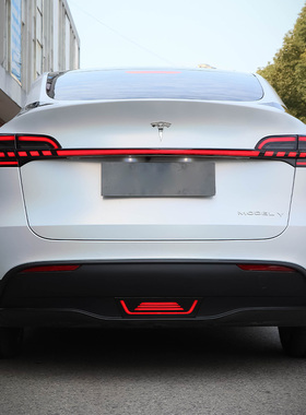适用于特斯拉model3/Y尾灯总成改装LED光剑贯穿行车灯流光转向灯