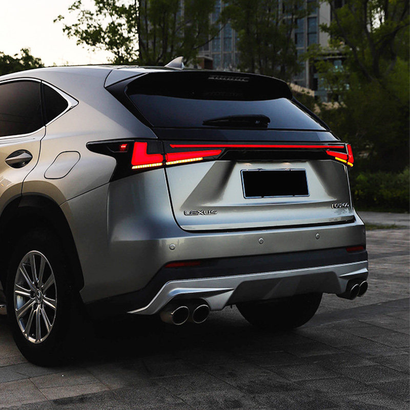 适用14-21款雷克萨斯NX尾灯总成改装nx200300LED贯穿流水转向尾灯