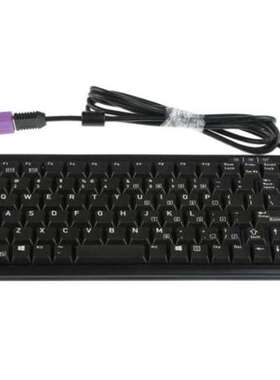 樱桃Cherry G84-4100LCMEU-2 PS2和USB接口 键盘 白色灰色86键