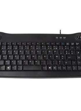 ACCURATUS KYBAC5010-USBBLK 轨迹球工业键盘USB接口