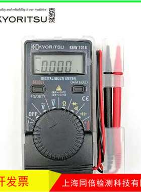 日本共立KYORITSU卡片式KEW 1018H卡片 共立 克列茨