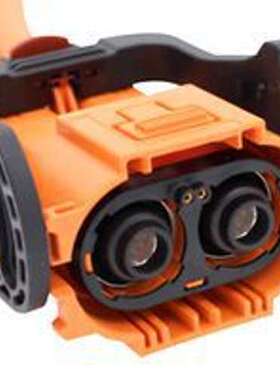 现货AMPHENOL/HVSL800062A135连接器公插 8MM 2WAYS橙色原装正品