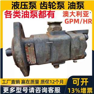 澳大利亚GPM/HR液压齿轮油泵GP215B-2676 WESTERN AUSTRALIA马达
