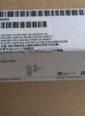 6ES7312-1AE14-0AB0 S7-300PLC模块CPU312 6ES7 312-1AE14-OABO