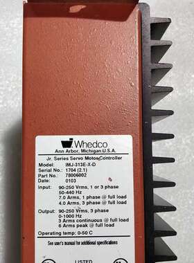 春田谷WHEDCO IMJ-313E-X-D 原装拆机驱动器 议价出售