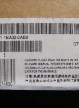 6ES7151-1BA02-0AB0 IM151-1接口模块6ES7 151 6ES71511BA020AB0