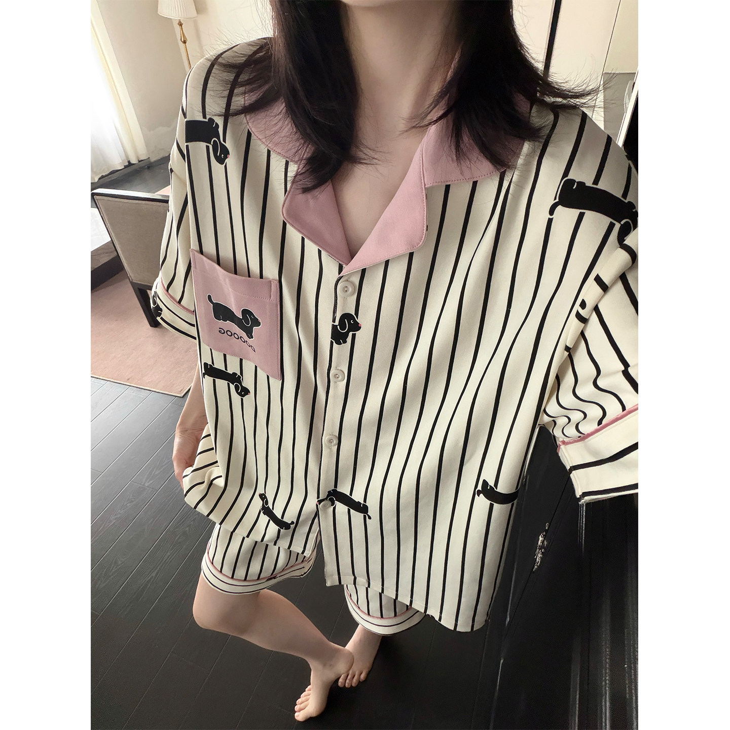 ���ƹ�˯��Ů�ļ�2026�¿�Ҿӷ��ɰ��������������׷����ʡ�����+�̿� ŮM����������80-100�  71.1Ԫ