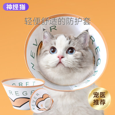 伊丽莎白圈猫绝育项圈防舔