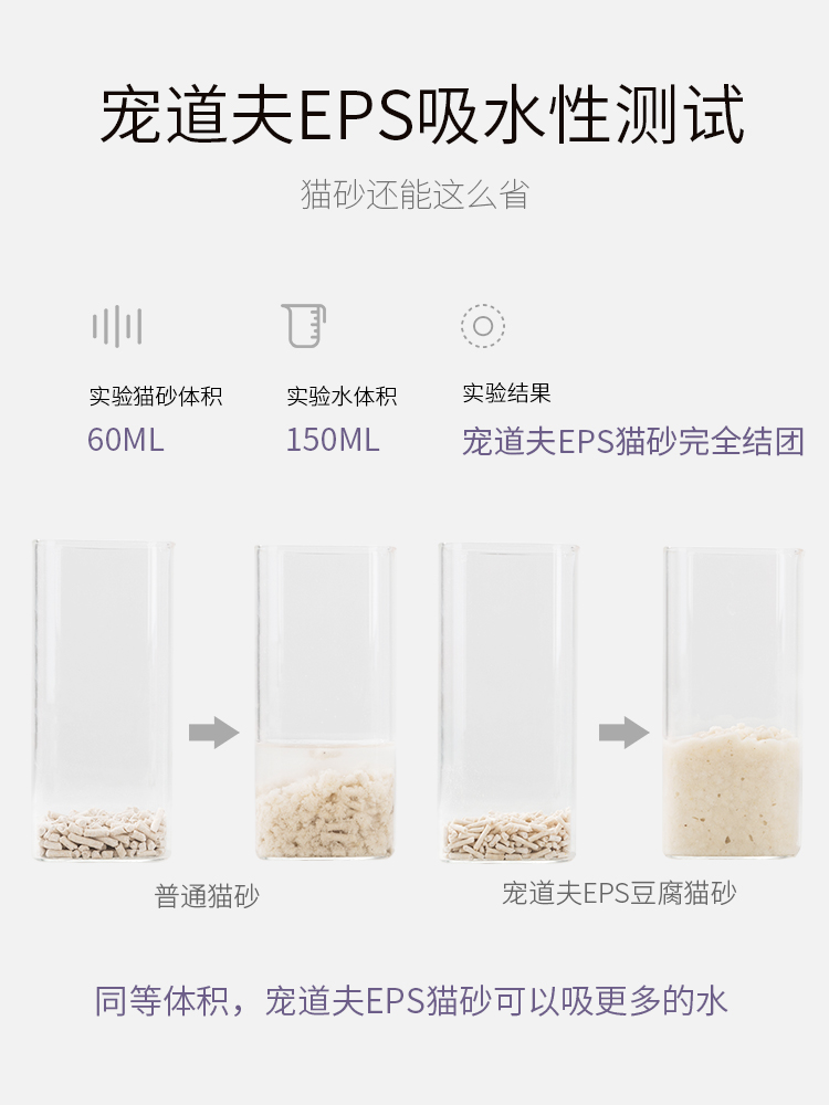 宠道夫猫砂6.5L*3包装豆腐砂奶香味除臭低尘大袋猫咪用品非20斤装