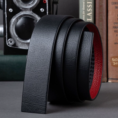 Оберег на день рождения, мужской ремень, красная кожаная пряжка, из натуральной кожи