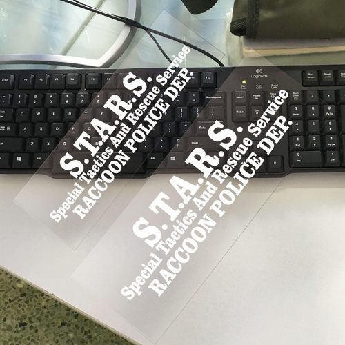 汽车贴纸  STARS特别行动队标志II  MG3 雨燕  反光车贴 - 封面