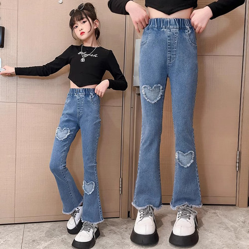 童装女童牛仔裤春秋新款