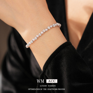 镶钻珍珠手链串珠珠子法式 复古宫廷风精致手串轻奢感百搭手饰