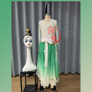 古典舞羽化灵蛇演出服艺考定制演出服比赛服装剧目服定制