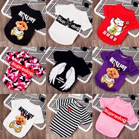 Quần áo chó Teddy luật chiến đấu vật nuôi chó nhỏ trang phục chó con chó quần áo mèo quần áo mùa thu và mùa đông hơn quần áo mùa thu phụ nữ - Quần áo & phụ kiện thú cưng bộ quần áo cho mèo