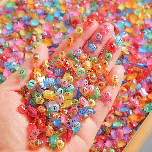 迷你三丽鸥夜光小乌龟树脂摆件