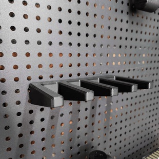 精击 LDT电动玩具弹匣圆孔洞洞板配件收纳置物盒支架3D打印